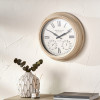 Antique Effect Gold Brushed Cream Indoor Outdoor Wall Clock