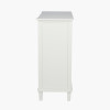 Puglia Ivory Mirrored Pine Wood 2 Drawer 2 Door Unit