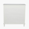 Puglia Ivory Mirrored Pine Wood 2 Drawer 2 Door Unit