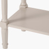 Heritage Putty Pine Wood Console Table