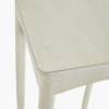 Naha Elizabeth White Pine Wood Square Occasional Table