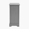 Devonshire Grey Pine Wood 1 Drawer 2 Basket Unit