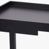 Marnie Black Wood Veneer Console Table