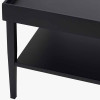 Marnie Black Wood Veneer Coffee Table