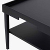 Marnie Black Wood Veneer Coffee Table