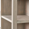 Khao Light Grey Mango Wood 2 Door 6 Niche Shelf Unit