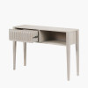 Khao Light Grey Mango Wood 1 Drawer Console Table