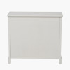 Croft Linen Pine Wood 6 Drawer Unit