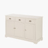 Croft Linen Pine Wood 3 Door 3 Drawer Unit