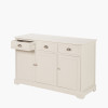 Croft Linen Pine Wood 3 Door 3 Drawer Unit