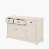 Croft Linen Pine Wood 3 Door 3 Drawer Unit