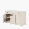 Croft Linen Pine Wood 3 Door 3 Drawer Unit