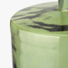 Forest Green Recycled Glass Bottle Vase