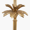 Trafalgar Gold Metal Palm Tree Floor Lamp Base