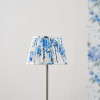 Kyoto Flower 10" Pleated Shade Cobalt