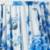 Kyoto Flower 14" Pleated Shade Cobalt