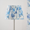 Kyoto Flower 16" Pleated Shade Cobalt