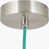 Brera Rattan Ceiling Pendant Emerald