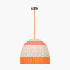 Brera Rattan Ceiling Pendant Pimento