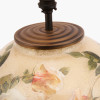 Classic Rose Large Glass Table Lamp Base