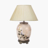 Chrysanthemum Medium Oval Glass Table Lamp Base