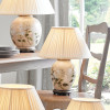 Chrysanthemum Medium Oval Glass Table Lamp Base