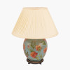 Coral Peony Large Glass Table Lamp Base