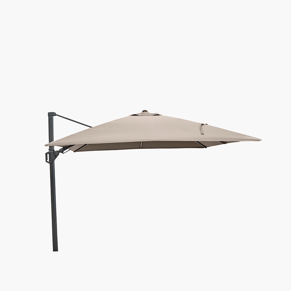 te binden temperen anders Pacific Lifestyle Limited - Glow Challenger T2 3m Square Anthracite Free  Arm Parasol