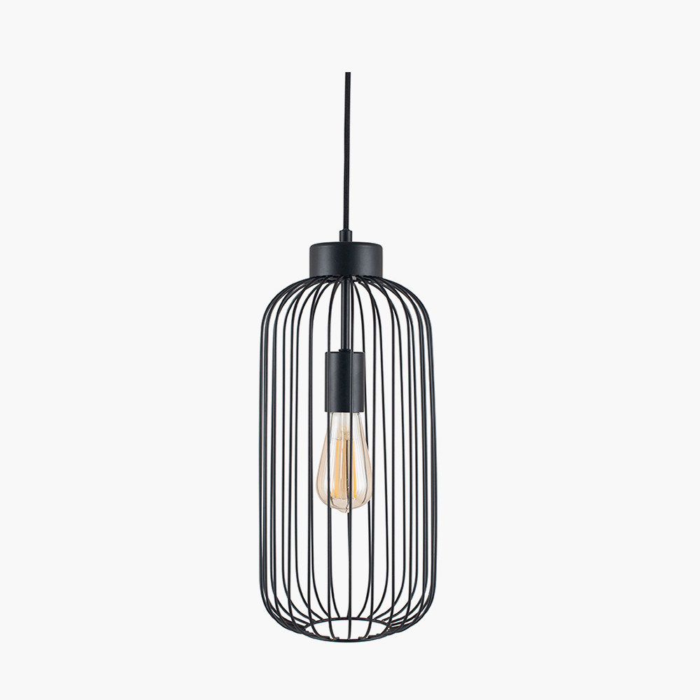 Black wire deals pendant lights