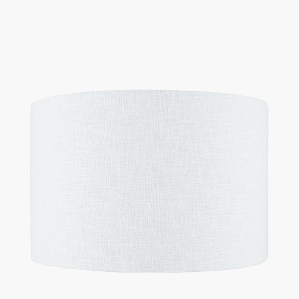 40cm white drum lamp shade